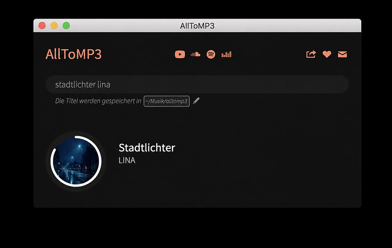 Homepage von AllToMP3