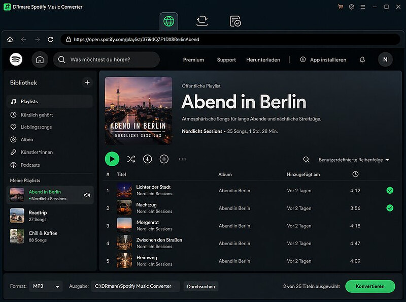 Open DRMare Music Converter