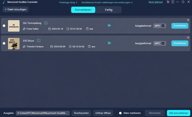 MuConvert Audible Converter