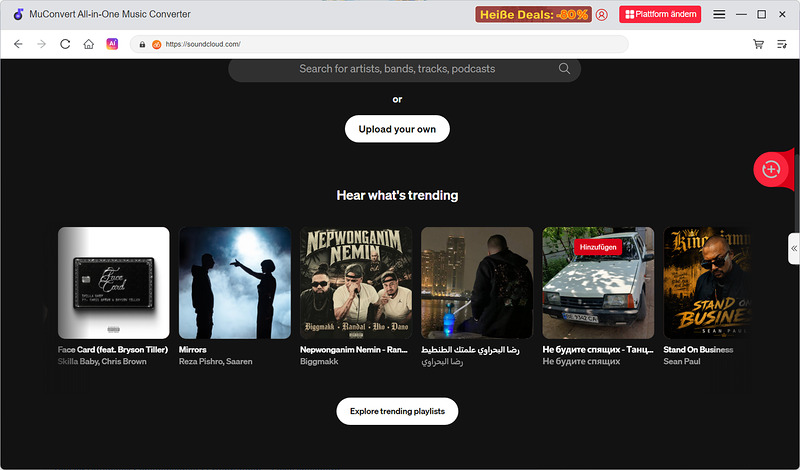 MuConvert SoundCloud Music Converter