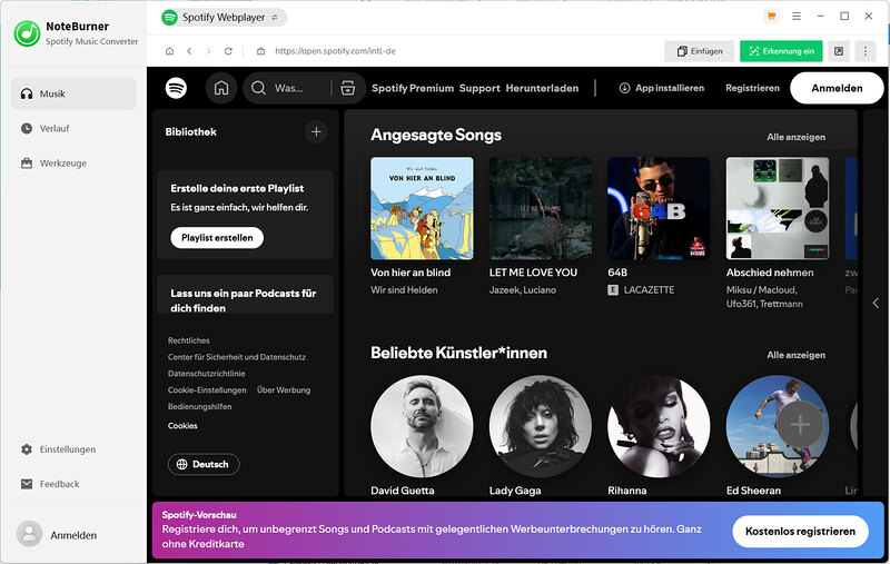 Notebuner Spotify Music Converter
