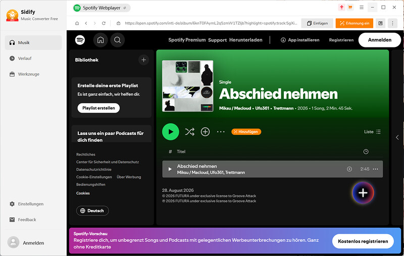 Sidify Spotify Music Converter