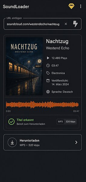 Soundloader For SoundCloud Music Converter