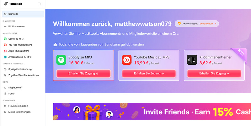 TuneFab Online Music Converter