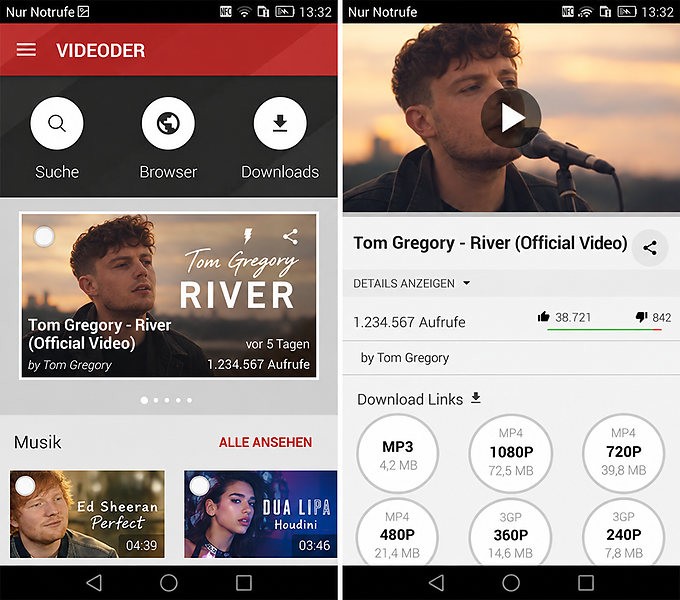 Videoder MP3 Music Downloader