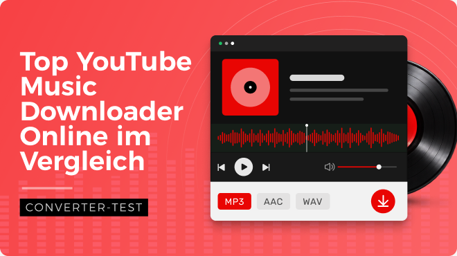 Top YouTube Music Downloader Online im Vergleich