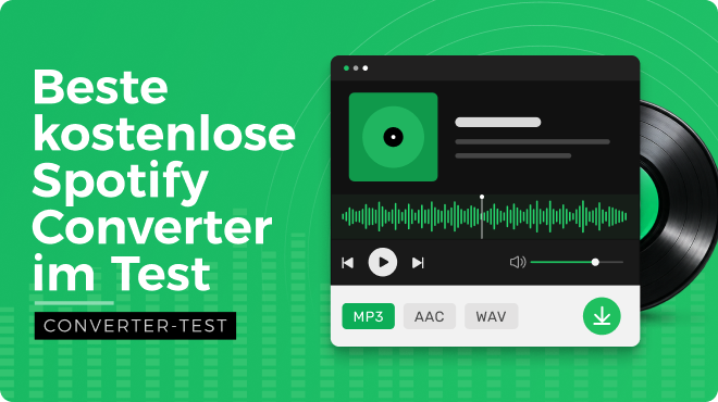 Beste kostenlose Spotify Converter im Test